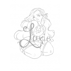 Digital coloring page for...